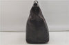 Authentic GUCCI Vintage Bamboo Shoulder Bag Purse Leather 0000531 Brown 0566E