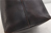Authentic GUCCI Vintage Bamboo Shoulder Bag Purse Leather 0000531 Brown 0566E