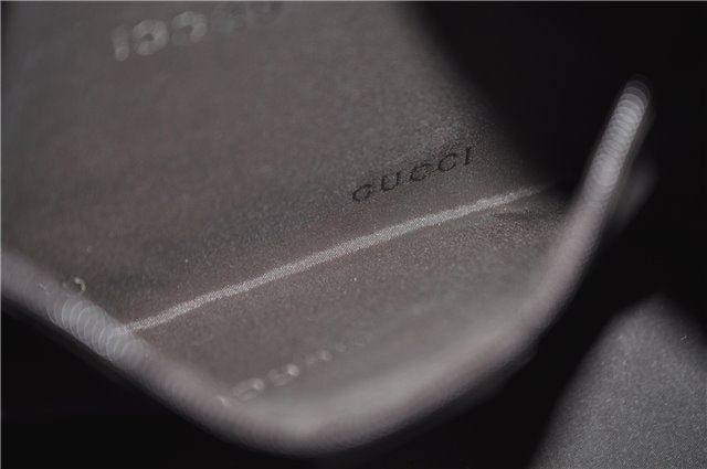 Authentic GUCCI Vintage Bamboo Shoulder Bag Purse Leather 0000531 Brown 0566E