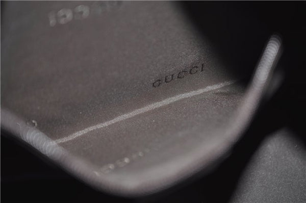 Authentic GUCCI Vintage Bamboo Shoulder Bag Purse Leather 0000531 Brown 0566E