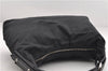Authentic GUCCI Vintage Shoulder Hand Bag GG Canvas Leather 115867 Black 0567E