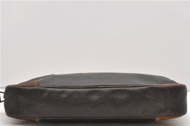 Auth Louis Vuitton Monogram Marly Dragonne GM Clutch Hand Bag M51825 LV 0569D