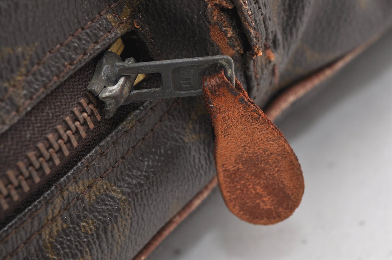 Authentic Louis Vuitton Monogram Marceau Shoulder Cross Bag Old Model Junk 0569I