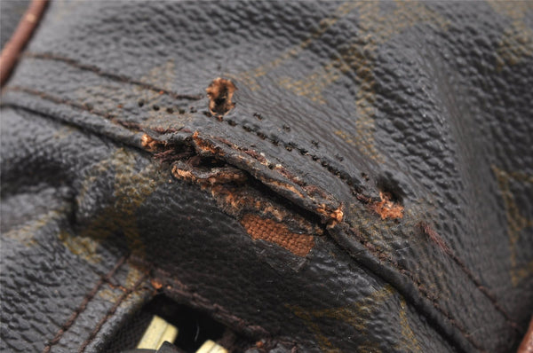 Authentic Louis Vuitton Monogram Marceau Shoulder Cross Bag Old Model Junk 0569I