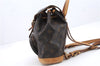 Authentic Louis Vuitton Monogram Montsouris PM Backpack M51137 LV 0570D