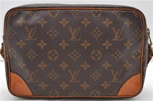 Auth Louis Vuitton Monogram Trocadero 27 Shoulder Cross Body Bag M51274 LV 0572D