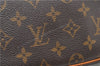 Auth Louis Vuitton Monogram Trocadero 27 Shoulder Cross Body Bag M51274 LV 0572D