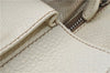 Authentic PRADA VIT DAINO Leather Shoulder Hand Bag B3601 Ivory 0574D