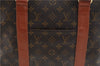 Auth Louis Vuitton Monogram Sac Weekend PM Vintage Tote Hand Bag M42425 LV 0578D