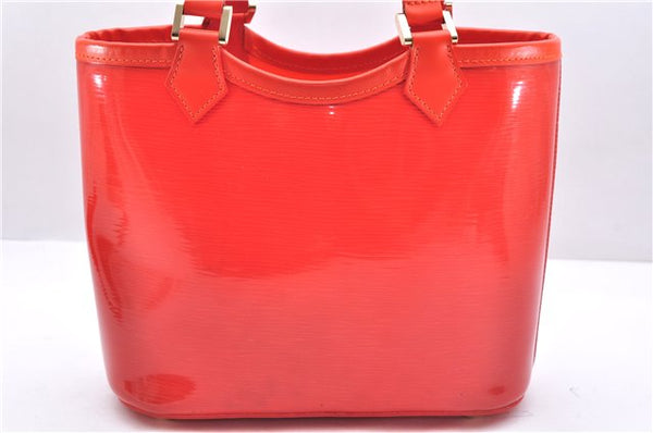 Authentic Louis Vuitton Epi Plage Mini Lagoon Bay Tote Bag M92262 Orange 0581E