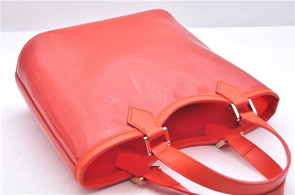 Authentic Louis Vuitton Epi Plage Mini Lagoon Bay Tote Bag M92262 Orange 0581E