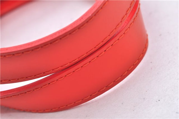 Authentic Louis Vuitton Epi Plage Mini Lagoon Bay Tote Bag M92262 Orange 0581E