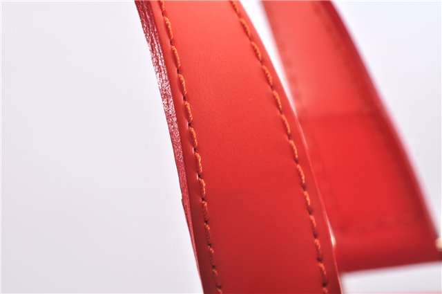 Authentic Louis Vuitton Epi Plage Mini Lagoon Bay Tote Bag M92262 Orange 0581E