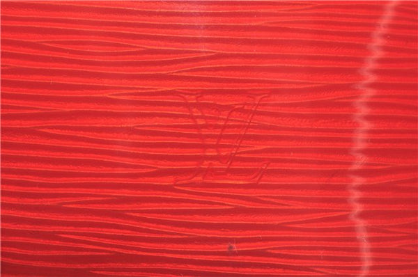 Authentic Louis Vuitton Epi Plage Mini Lagoon Bay Tote Bag M92262 Orange 0581E