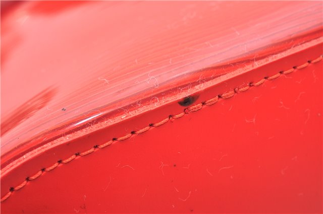 Authentic Louis Vuitton Epi Plage Mini Lagoon Bay Tote Bag M92262 Orange 0581E