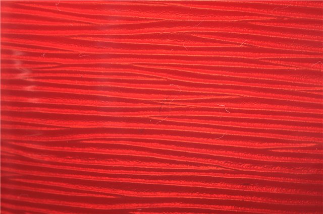 Authentic Louis Vuitton Epi Plage Mini Lagoon Bay Tote Bag M92262 Orange 0581E