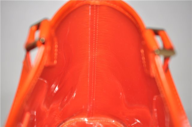 Authentic Louis Vuitton Epi Plage Mini Lagoon Bay Tote Bag M92262 Orange 0581E