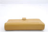 Authentic CHANEL Caviar Skin Organizer Notebook Cover Yellow 0582D