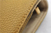 Authentic CHANEL Caviar Skin Organizer Notebook Cover Yellow 0582D