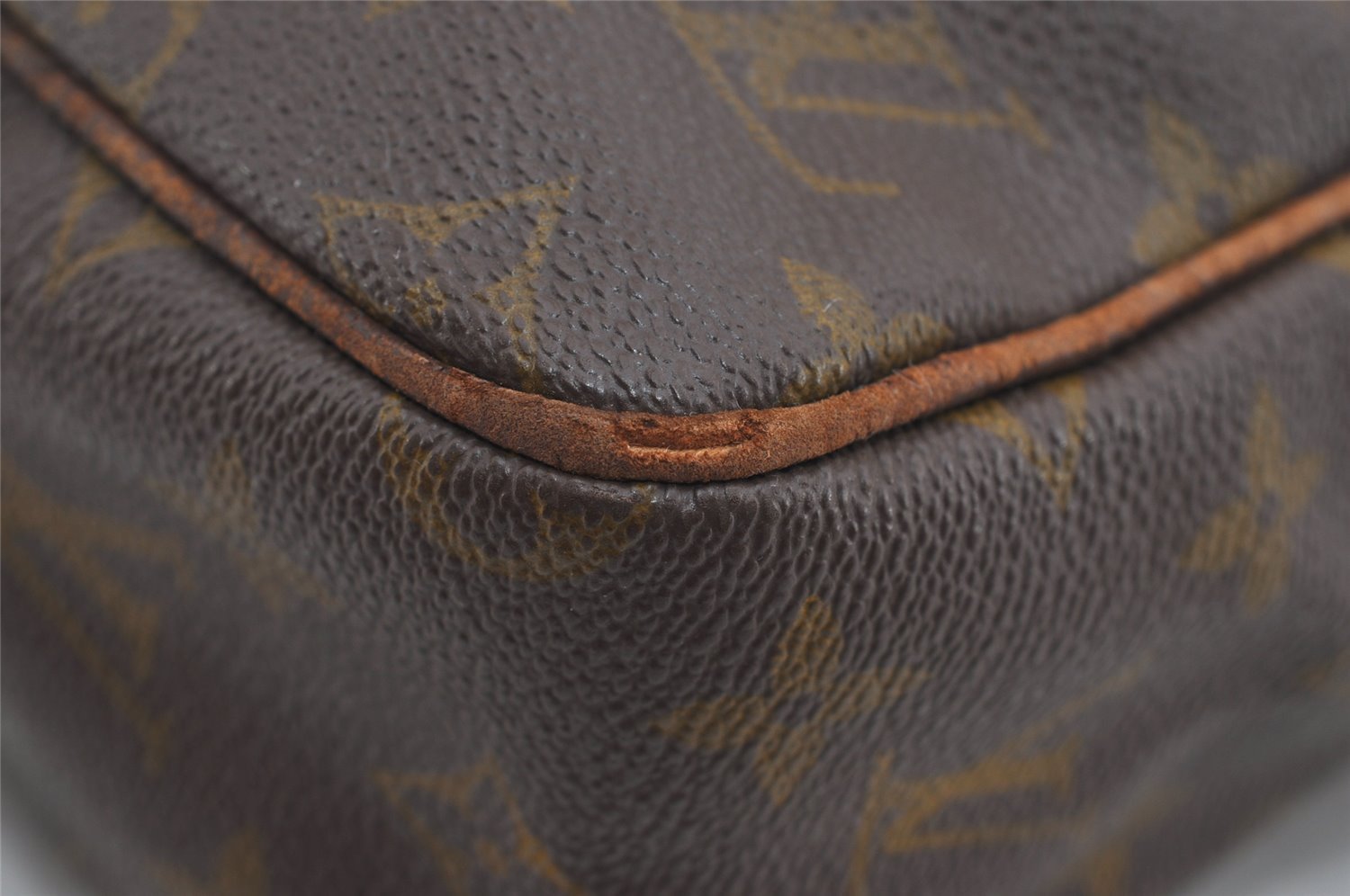 Auth Louis Vuitton Monogram Petit Marceau Shoulder Cross Bag Old Model LV 0586I