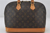 Authentic Louis Vuitton Monogram Alma Hand Bag Purse M51130 LV 0590F