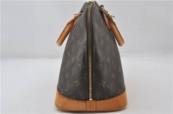 Authentic Louis Vuitton Monogram Alma Hand Bag Purse M51130 LV 0590F