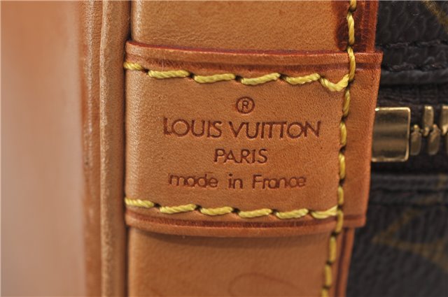 Authentic Louis Vuitton Monogram Alma Hand Bag Purse M51130 LV 0590F