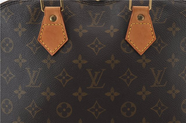 Authentic Louis Vuitton Monogram Alma Hand Bag Purse M51130 LV 0590F