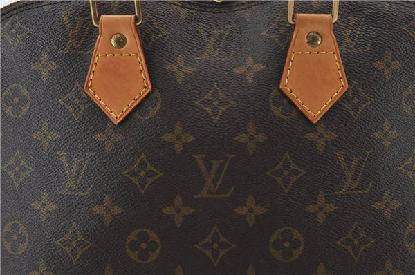 Authentic Louis Vuitton Monogram Alma Hand Bag Purse M51130 LV 0590F