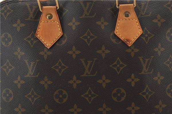 Authentic Louis Vuitton Monogram Alma Hand Bag Purse M51130 LV 0590F