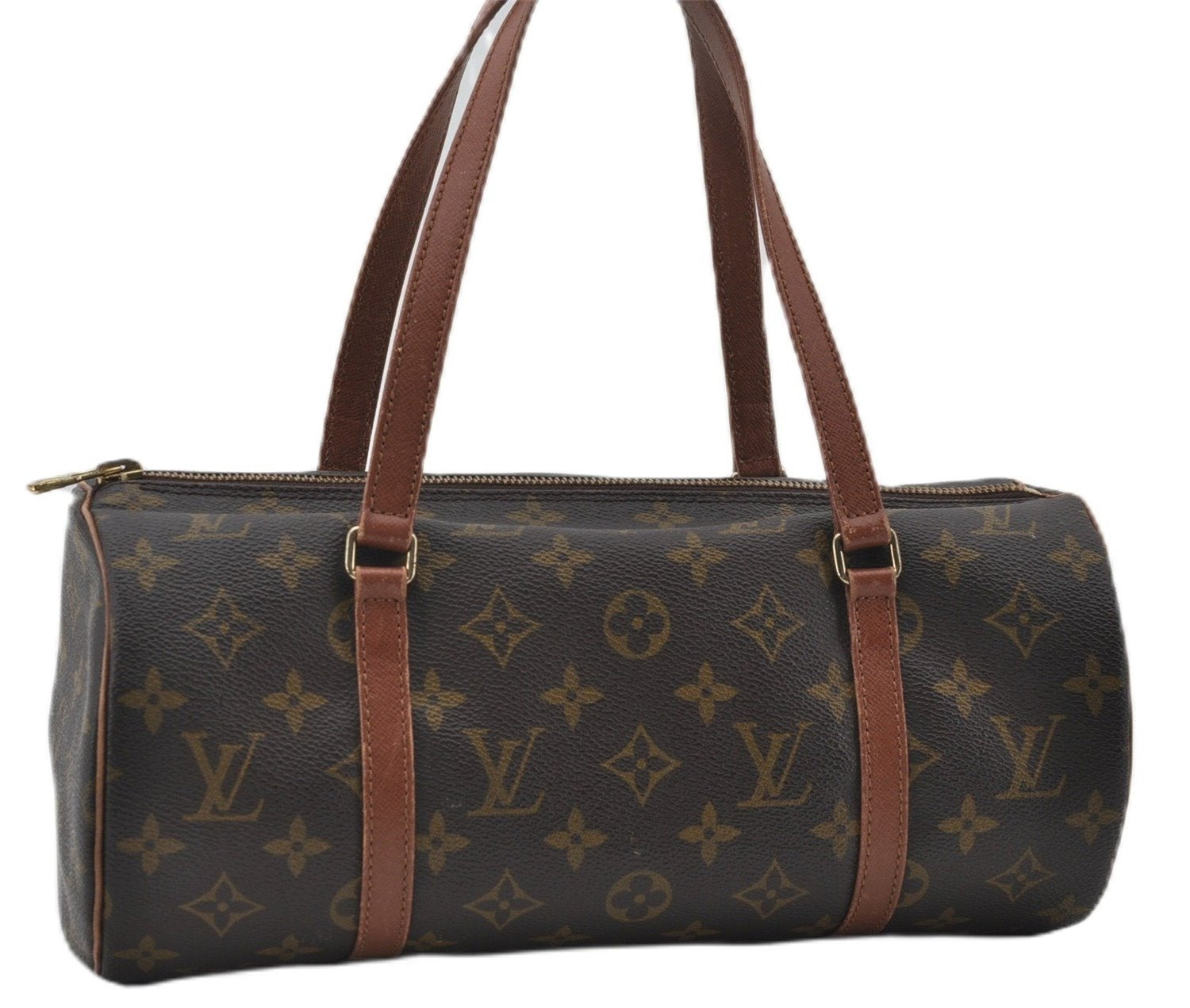 Authentic Louis Vuitton Monogram Papillon 30 Hand Bag Old Model LV 0591F