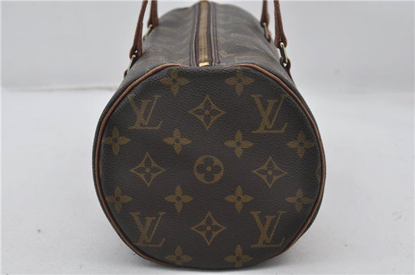 Authentic Louis Vuitton Monogram Papillon 30 Hand Bag Old Model LV 0591F
