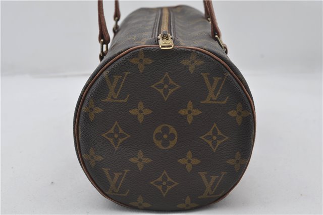 Authentic Louis Vuitton Monogram Papillon 30 Hand Bag Old Model LV 0591F
