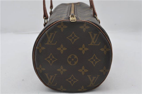 Authentic Louis Vuitton Monogram Papillon 30 Hand Bag Old Model LV 0591F