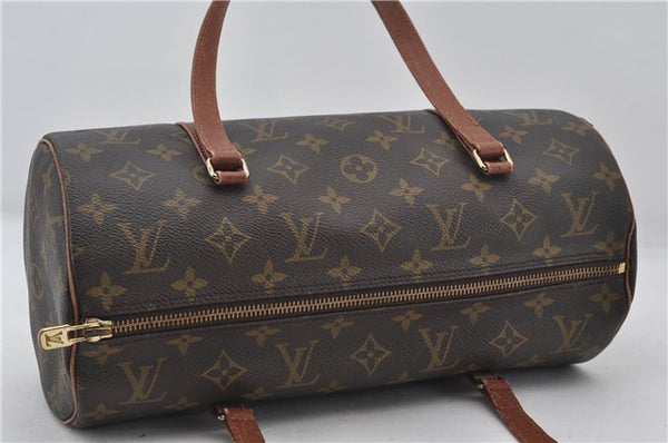 Authentic Louis Vuitton Monogram Papillon 30 Hand Bag Old Model LV 0591F