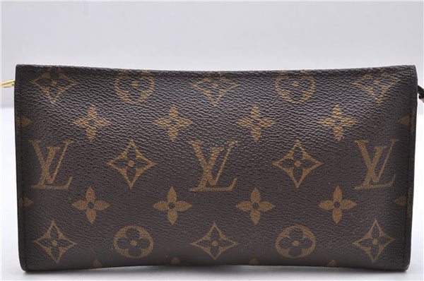 Authentic Louis Vuitton Monogram Pouch For Bucket GM LV 0593D
