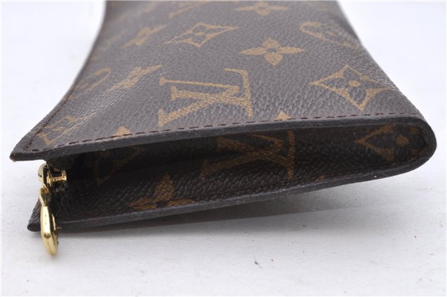 Authentic Louis Vuitton Monogram Pouch For Bucket GM LV 0593D