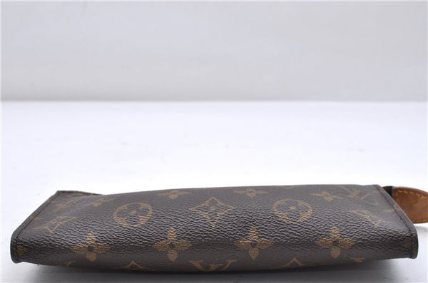 Authentic Louis Vuitton Monogram Pouch For Bucket GM LV 0593D