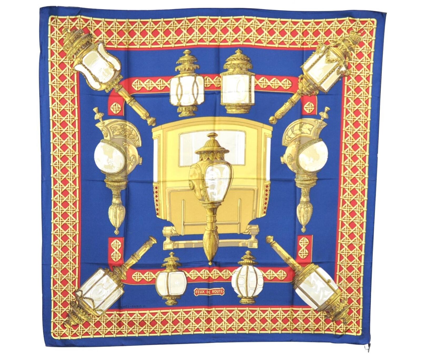 Authentic HERMES Carre 90 Scarf 