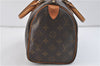 Authentic Louis Vuitton Monogram Speedy 25 Hand Bag M41528 LV 0599D