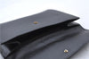 Authentic Louis Vuitton Epi Montaigne 27 Clutch Bag Black M52652 LV 0603D