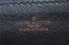 Authentic Louis Vuitton Epi Montaigne 27 Clutch Bag Black M52652 LV 0603D