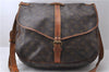 Auth Louis Vuitton Monogram Saumur 35 Shoulder Cross Body Bag M42254 LV 0608D