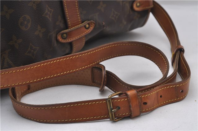 Auth Louis Vuitton Monogram Saumur 35 Shoulder Cross Body Bag M42254 LV 0608D