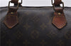 Authentic Louis Vuitton Monogram Speedy 35 Hand Bag M41524 LV 0610D