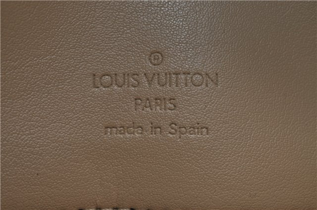 Auth Louis Vuitton Vernis Houston Shoulder Hand Bag Yellow M91004 LV Junk 0613D