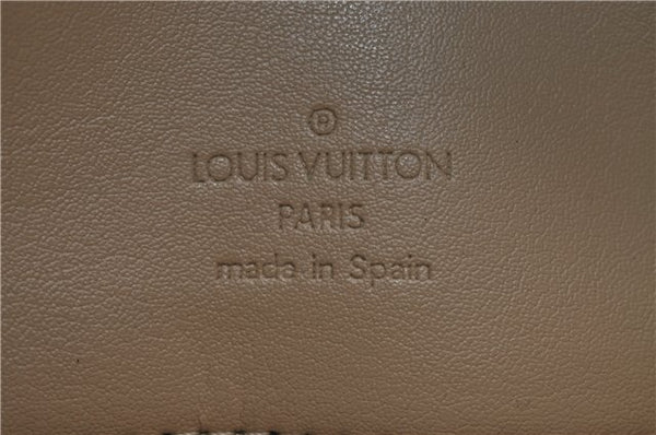 Auth Louis Vuitton Vernis Houston Shoulder Hand Bag Yellow M91004 LV Junk 0613D