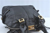 Authentic Chloe Paddington Leather Shoulder Hand Bag Purse Black 0617C