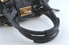 Authentic Chloe Paddington Leather Shoulder Hand Bag Purse Black 0617C