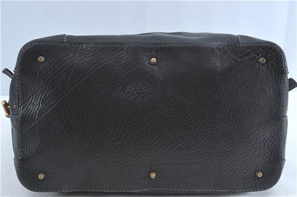 Authentic Chloe Paddington Leather Shoulder Hand Bag Purse Black 0617C